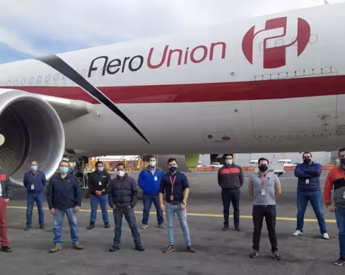 AeroUnion live with AMOS